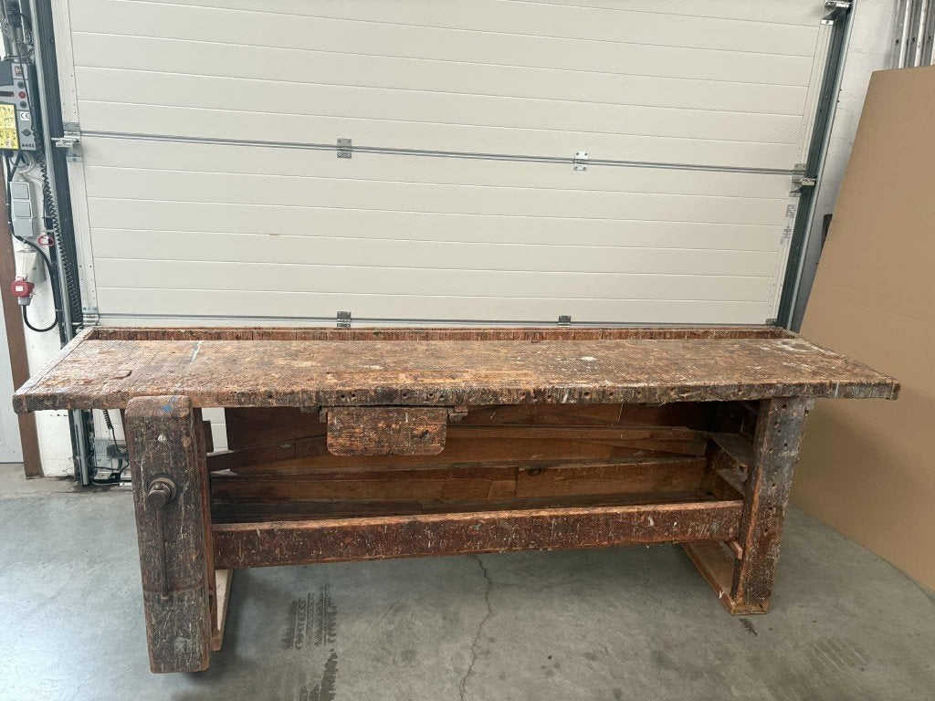 loisirs et artisanat, Bricolage & Construction, Enlèvement, Utilisé, Étau