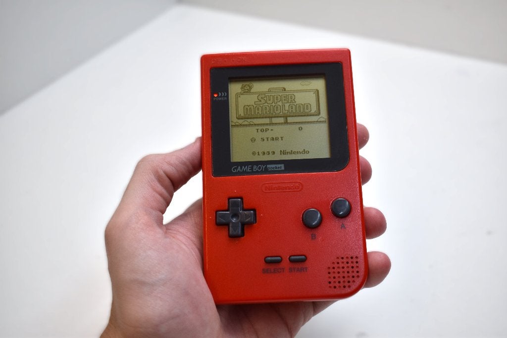 Game Boy Pocket in Uitstekende staat + Super Mario Land Game, Games en Spelcomputers, Ophalen of Verzenden, Gebruikt
