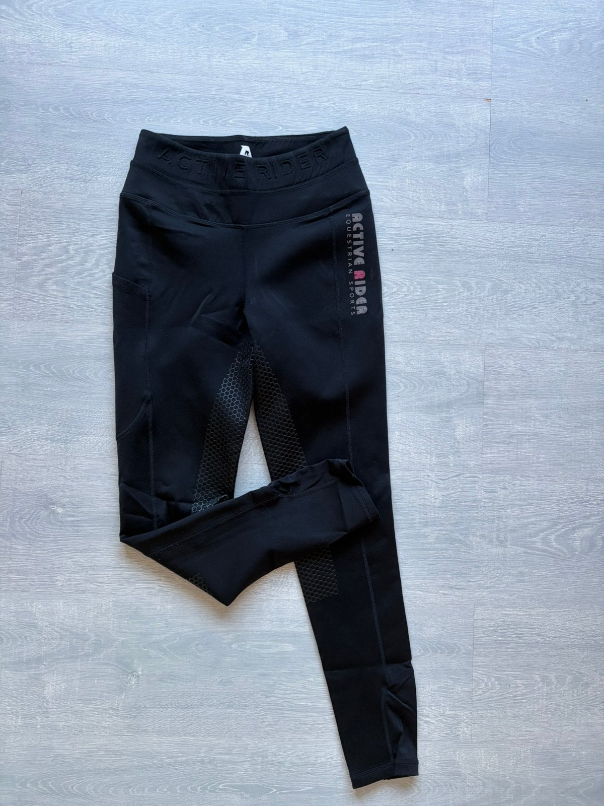 Active Rider paardrij legging broek maat M zwart full grip, Dieren en Toebehoren, Paardrijkleding, Ophalen of Verzenden, Zo goed als nieuw