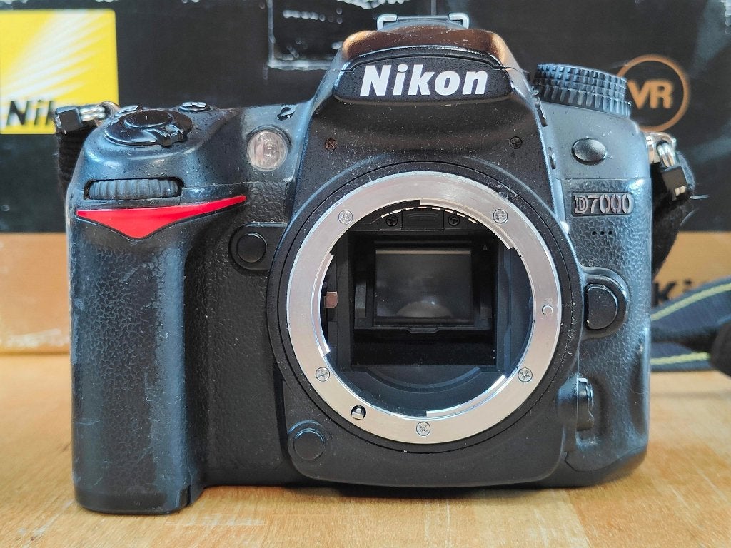 Nikon D7000 body, TV, Hi-fi & Vidéo, Sans zoom optique, Câble USB, Enlèvement, Utilisé