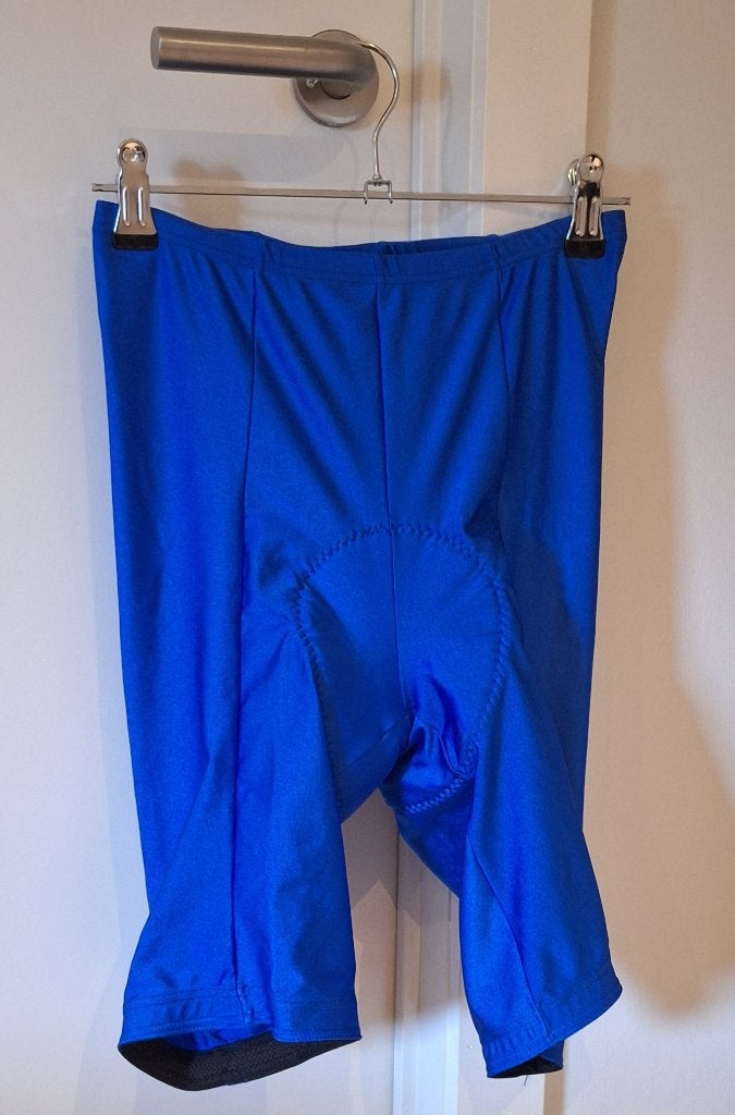 Fietskleding, korte fietsbroek, maat M, blauw, NIEUW, Kleding | Dames, Sportkleding, Maat 38/40 (M), Blauw, Nieuw, Ophalen of Verzenden