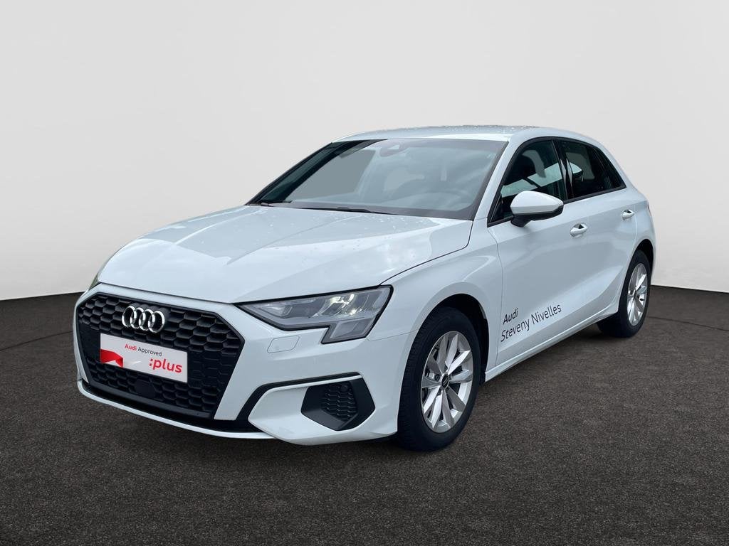 Audi A3 Sportback A3 Sportback 30 TDi Business Edition Attra, Autos, Diesel, Automatique, Blanc, Hatchback