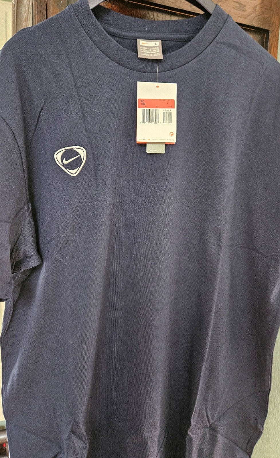 Vintage Nike T-shirt maat L, Kleding | Heren, Maat 52/54 (L), Blauw, Nike, Nieuw