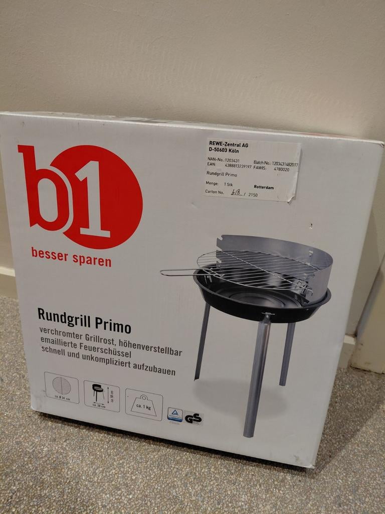 Houtskoolbarbecue, Ophalen