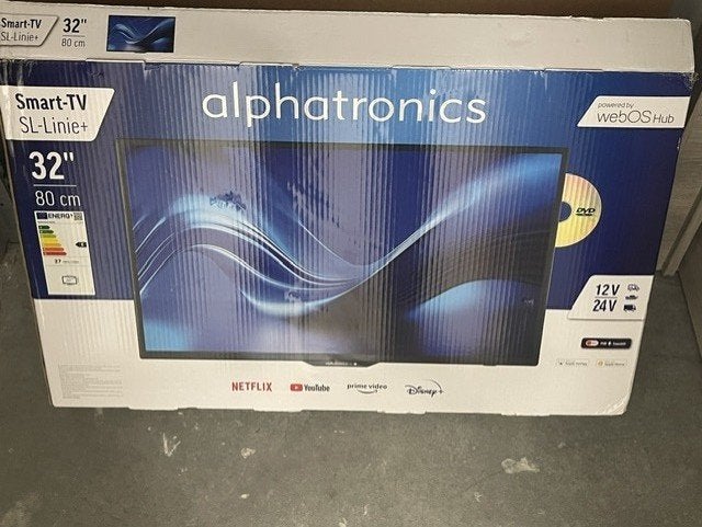 Alphatronics Smart-TV 32" SL line+, Ophalen, Zo goed als nieuw