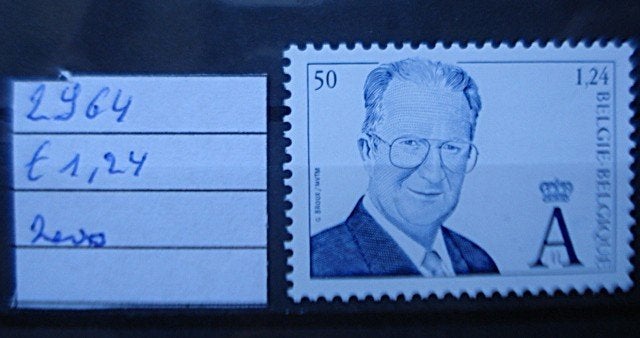 Belgique  n 2964  **/mnh, Neuf, Non oblitéré, Gomme originale, Maison royale