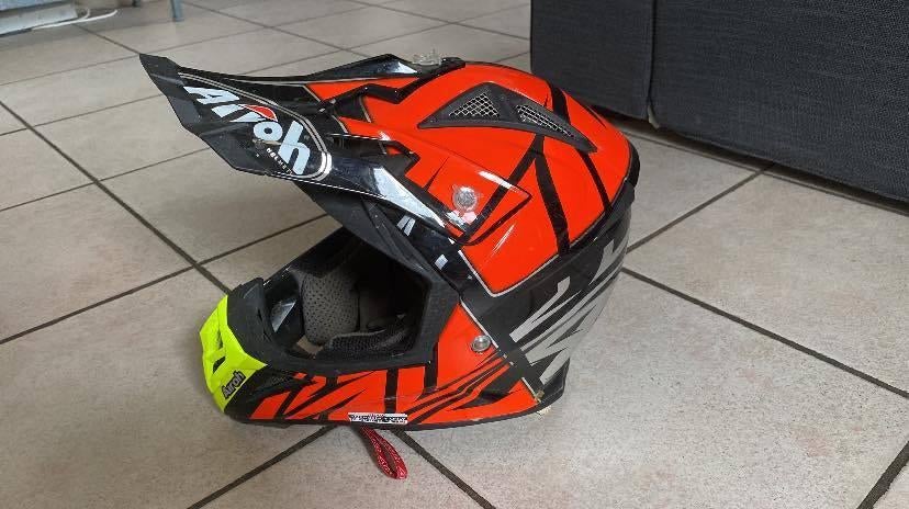 casque moto airoh carbon, Heren, XL, Nieuw zonder kaartje, Integraalhelm
