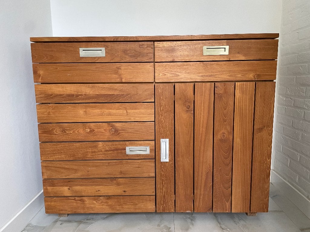 Teak dressoir kastje, Huis en Inrichting, Ophalen, Zo goed als nieuw