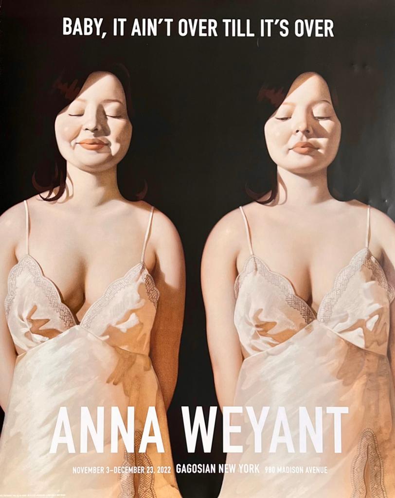 Anna Weyant - Poster -2022- Baby, It Ain’t over… - 76x61cm, Ophalen of Verzenden