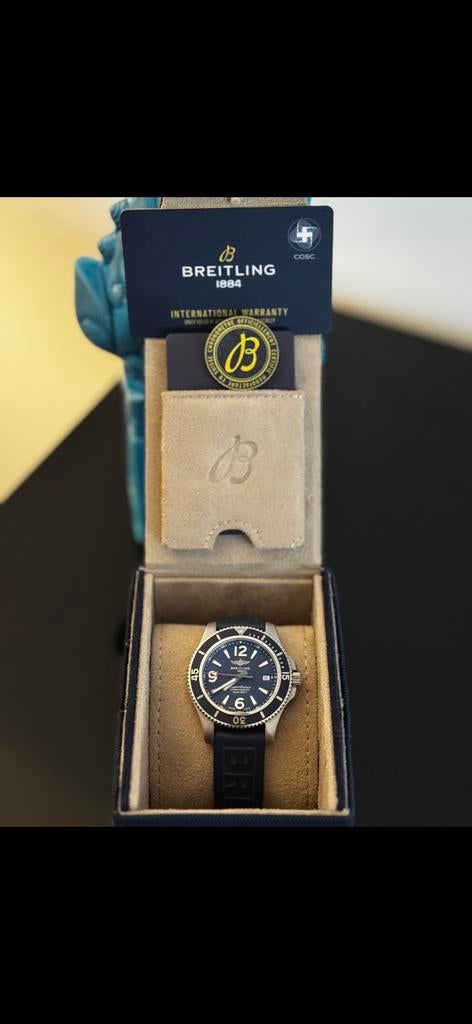 Montre Breitling superocean 42 automatique, Bijoux, Sacs & Beauté, Montres | Hommes, Enlèvement, Comme neuf, Breitling