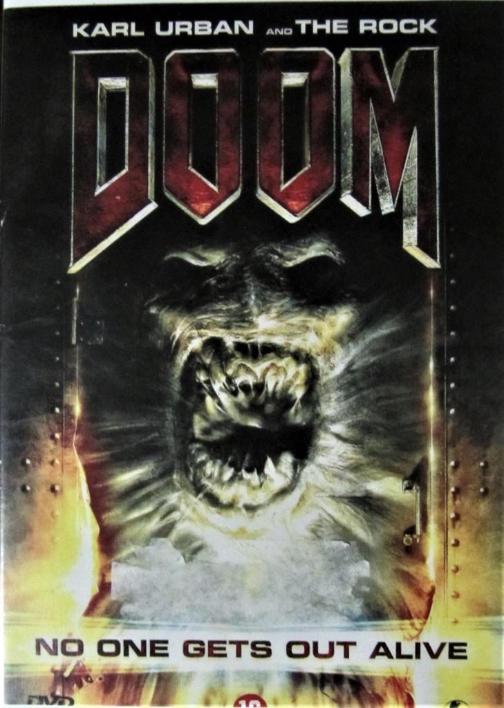 DVD HORROR- DOOM (THE ROCK), Cd's en Dvd's, Dvd's | Horror, Gebruikt, Overige genres, Alle leeftijden, Ophalen of Verzenden