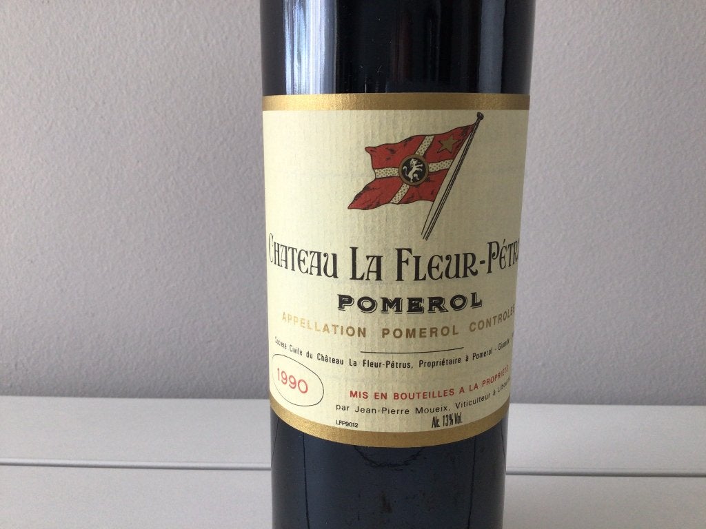 Wijn chateau la fleur pomerol, Frankrijk, Ophalen of Verzenden, Zo goed als nieuw, Rode wijn