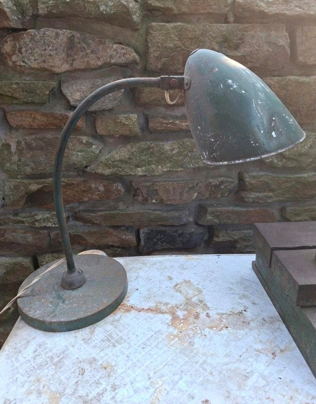 lampe de bureau industrielle Hala, Maison & Meubles, Enlèvement ou Envoi, Lampe de bureau, Vintage
