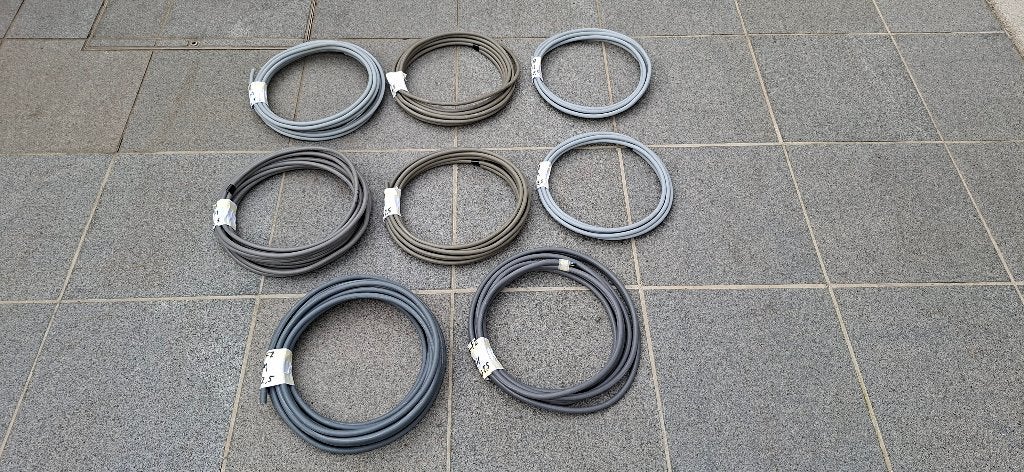 8 chutes de câble XVB 3/4/5 G2,5mm² (67M), Enlèvement, Utilisé, Câble ou Fil électrique