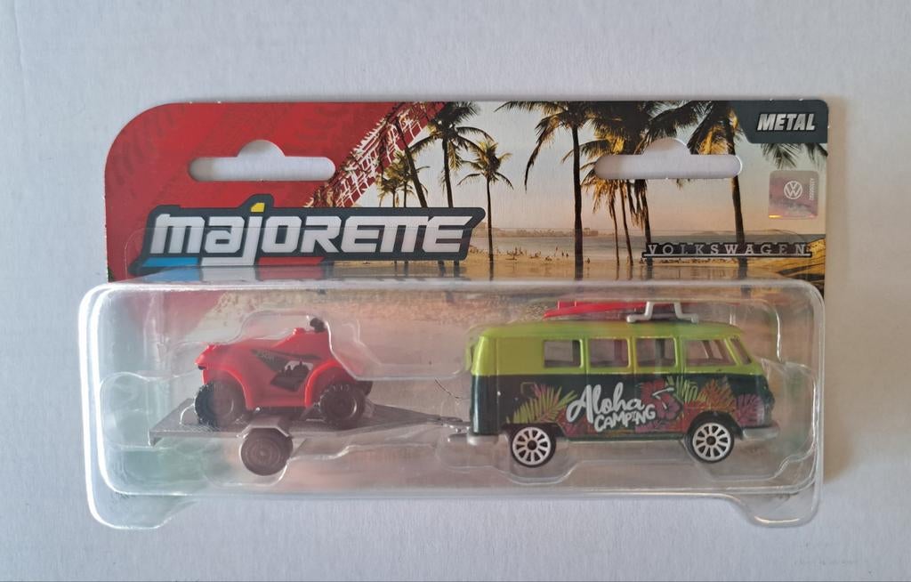 Vw combi T1 + remorque majorette, Ophalen of Verzenden, Nieuw, Auto