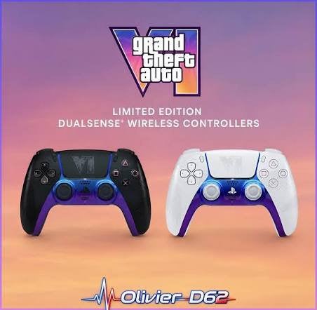 Deux manette gta 6 blanche et noir, Enlèvement, Comme neuf