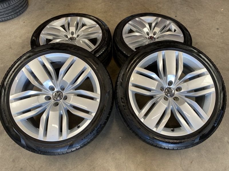 20 inch originele velgen + zomerbanden Volkswagen Tiguan 245, Pneus et Jantes, 245 mm, Pneus été, -