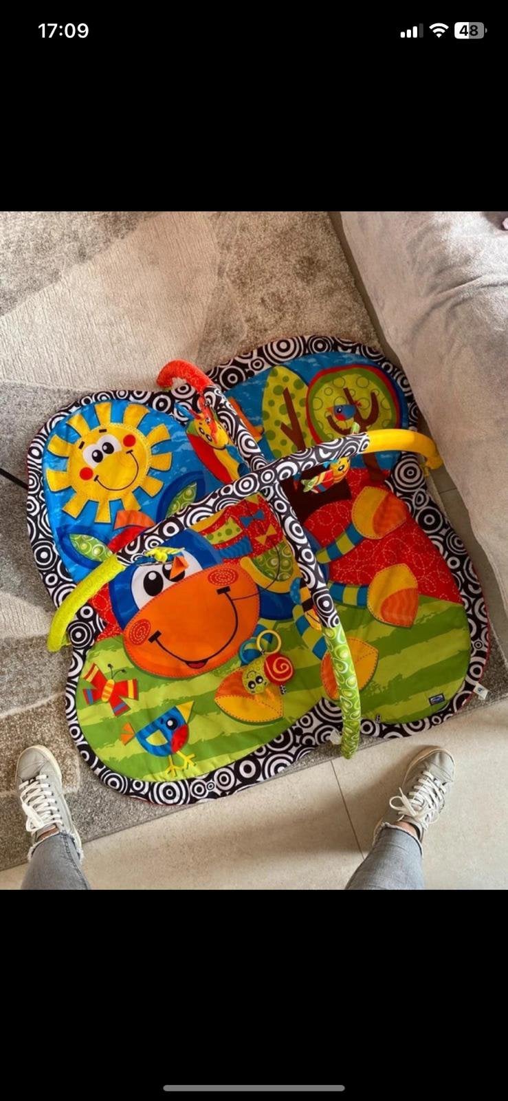 Speelmat Playgro, Kinderen en Baby's, Ophalen, Zo goed als nieuw