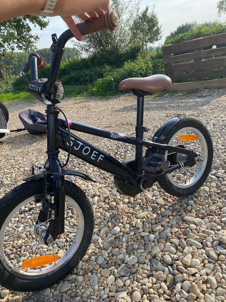 Kinderfiets Sjoef 14inch, Fietsen en Brommers, Ophalen, Gebruikt, Minder dan 16 inch