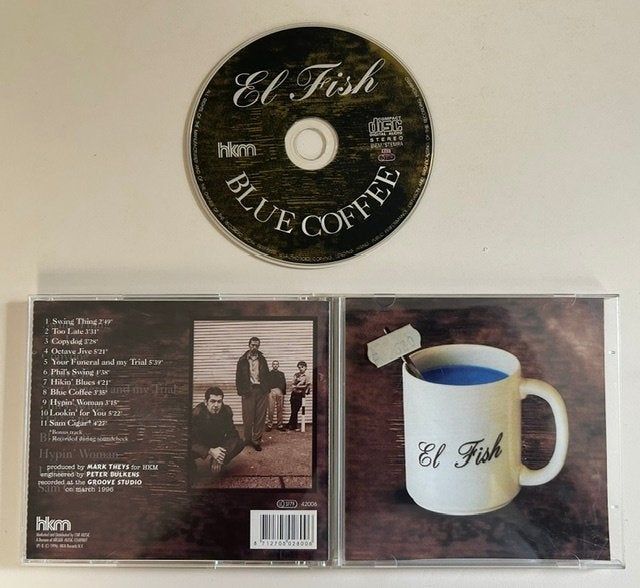 CD EL FISH BLUE COFFEE - BLUES BELPOP, CD & DVD, CD | Jazz & Blues, Comprend un livret, Enlèvement ou Envoi, Comme neuf, Blues