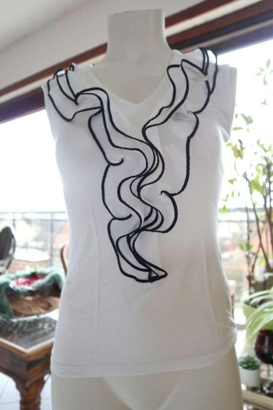 bijzonder creatief witte top, H&M, Wit, Ophalen of Verzenden, Zo goed als nieuw