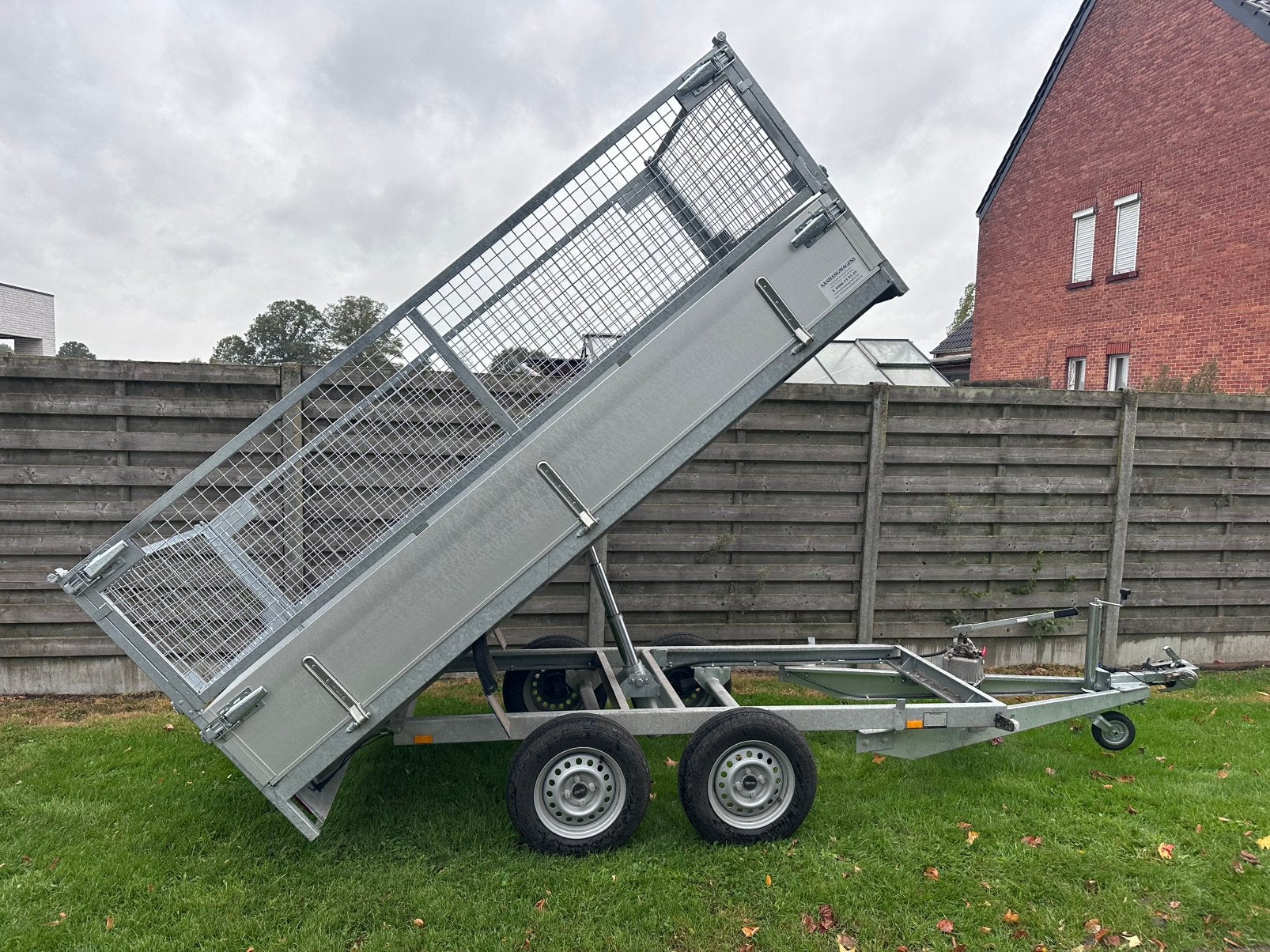 Bw kipper 750 kg als nieuw, Auto diversen, Ophalen, Zo goed als nieuw