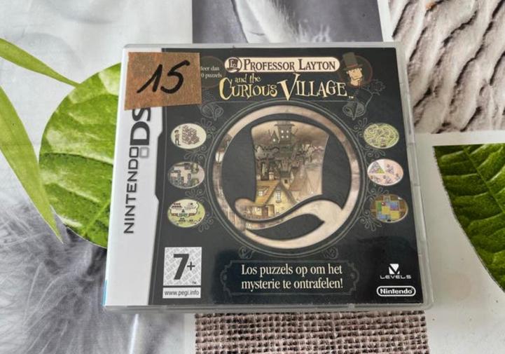 Nintendo ds professor Layton curions village (nederlands), 1 speler, Zo goed als nieuw, Vanaf 7 jaar, Ophalen