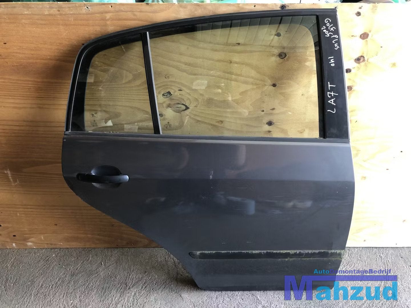VW GOLF PLUS Grijs LA7T Rechts rechter achter deur portier, Auto-onderdelen, Gebruikt, Volkswagen AG, Achter, Vw@volkswagen.de
