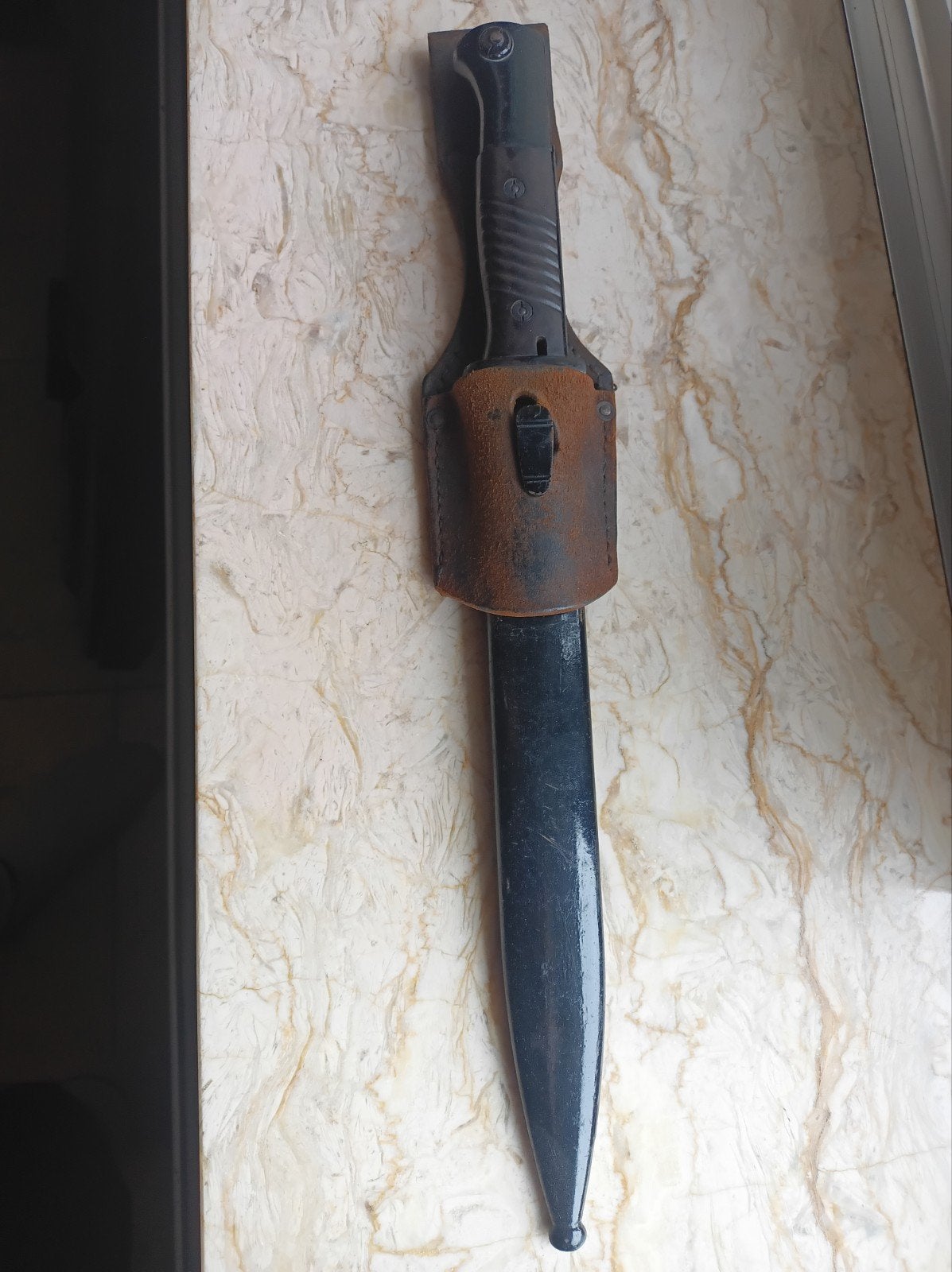 K98 bajonet nummergelijk, Verzamelen, Ophalen of Verzenden, Landmacht