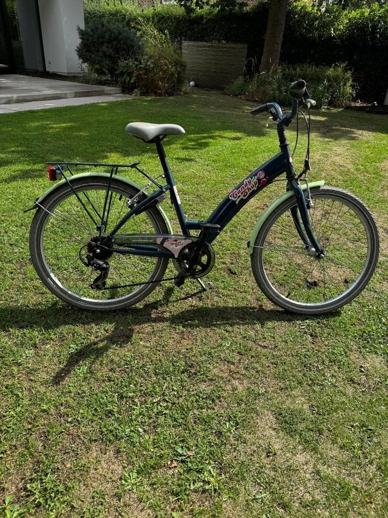Meisjes fiets 24 inch, Vélos & Vélomoteurs, Vélos | Filles, Vitesses, Enlèvement, Frein sur jante, 24 pouces