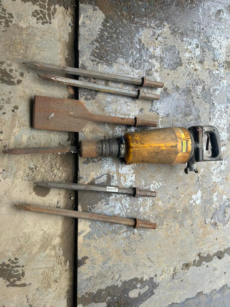 Pneumatische breekhamer Atlas Copco Tex, Ophalen, Gebruikt