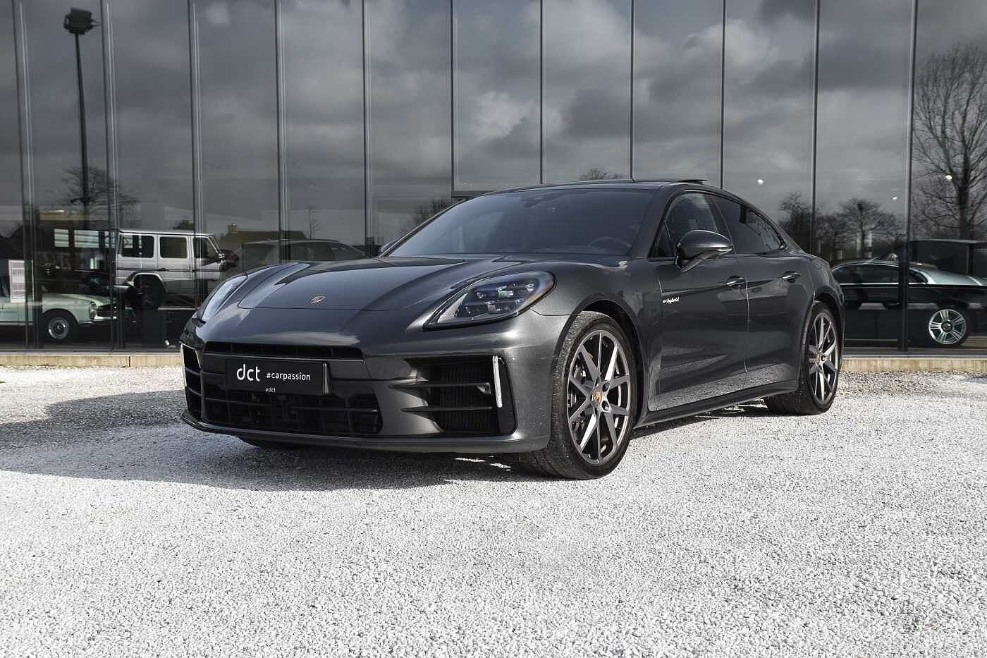 Porsche Panamera 4 Hybr Sportexhaust BOSE Matrix Head Up Key, Cuir, Argent ou Gris, Achat, Entreprise