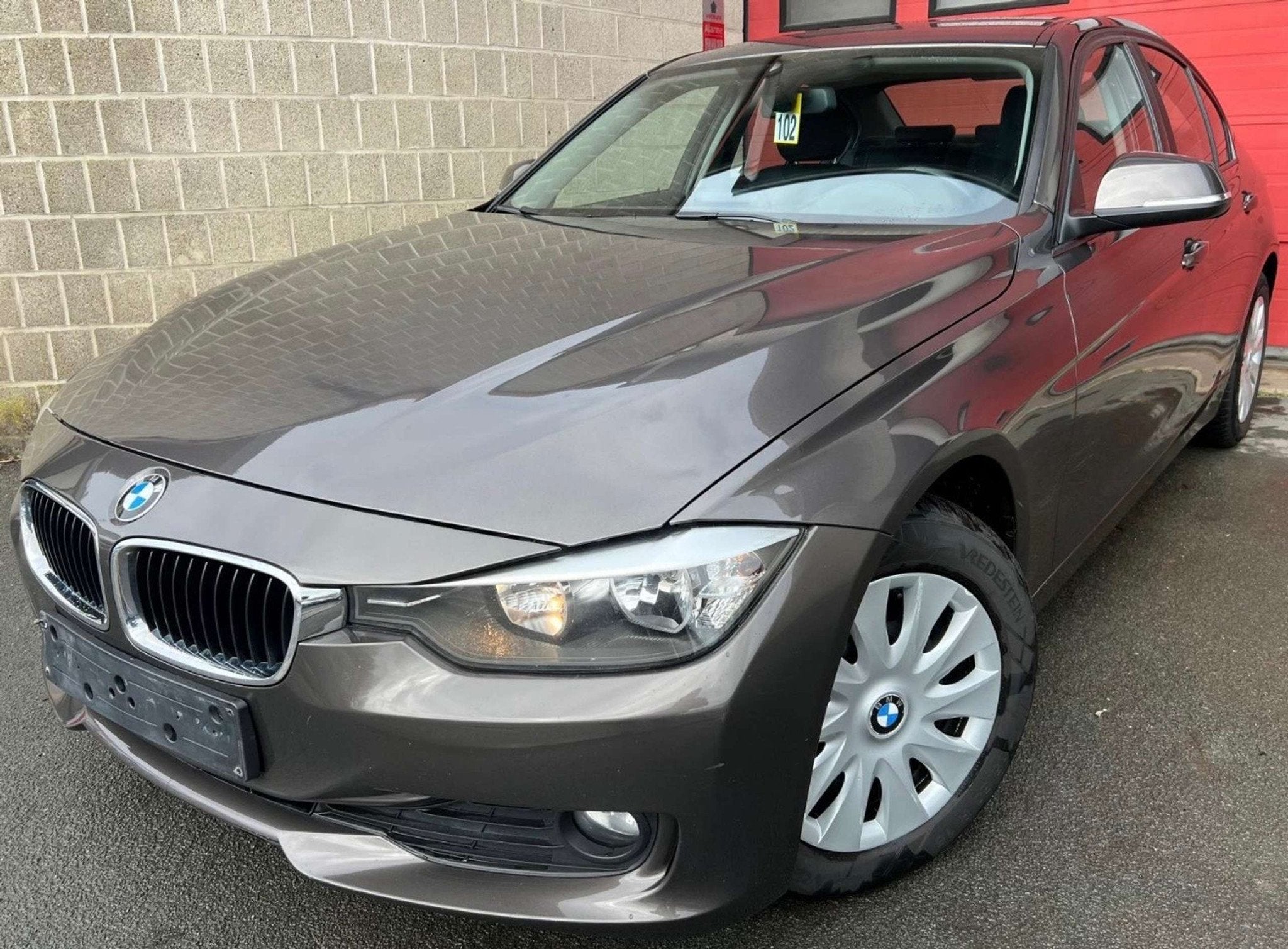 BMW 3 Serie 316 dA + NAVIGATION + CUIR + BOÎTE AUTO, Autos, Cuir, Euro 5, 4 portes, Entreprise