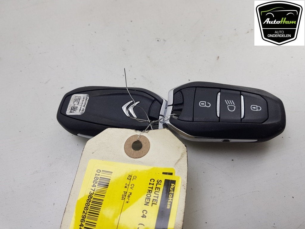 CLE Citroën C4 Berline (BA / BB / BC) (|9840150780|), Utilisé, Citroën