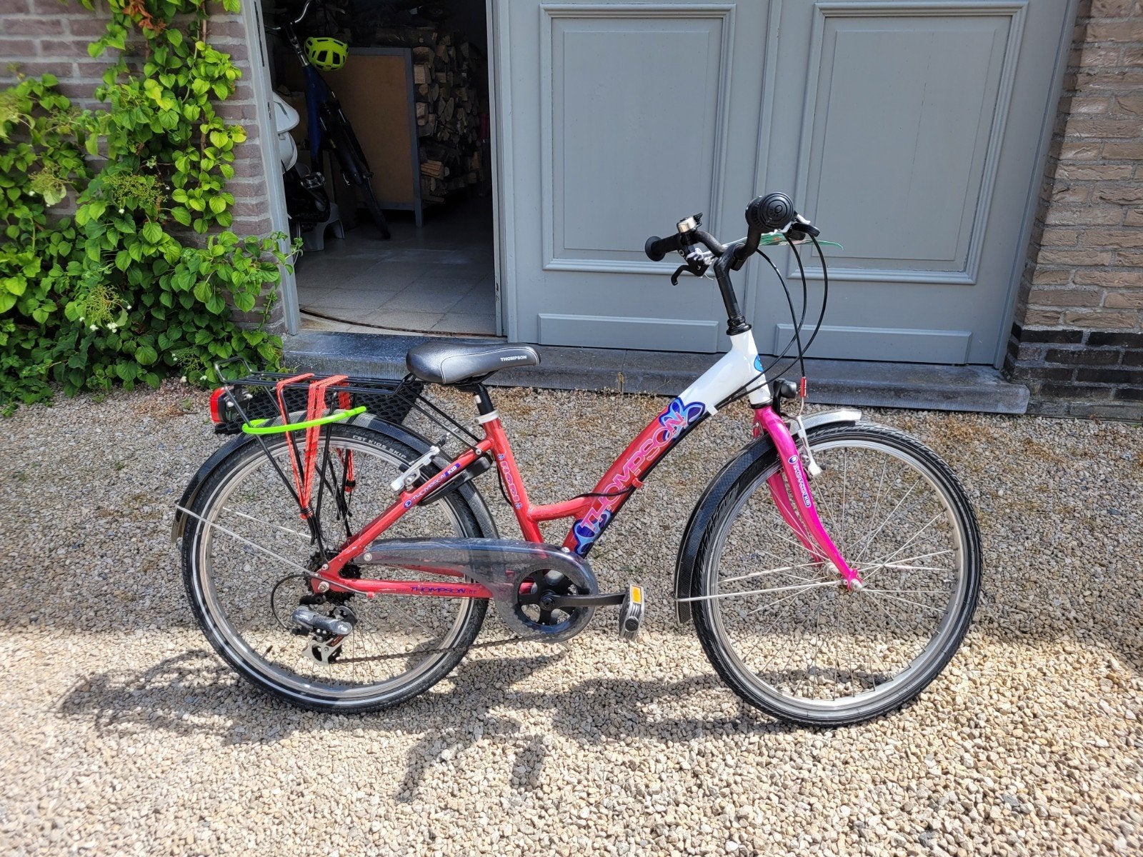 Fiets meisje Thompson, Enlèvement