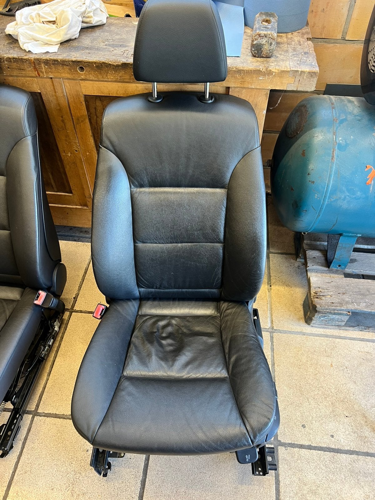 Bmw e60 lederen zetels, Auto-onderdelen, Ophalen, BMW