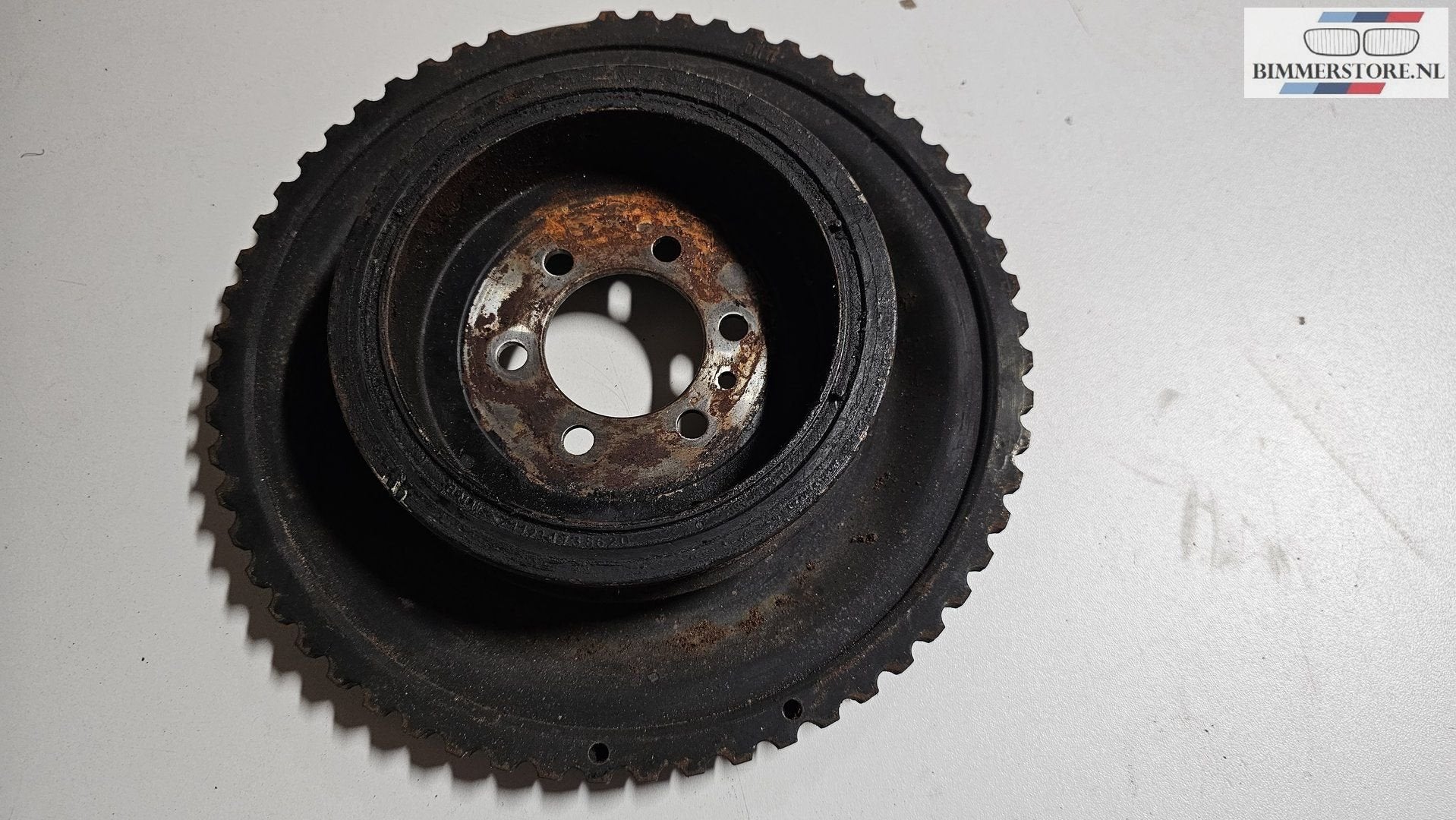 Krukas poelie 6 cilinder BMW 3 serie E36 E34 E39 E38 Z3 1123, -, Utilisé, -, Enlèvement ou Envoi