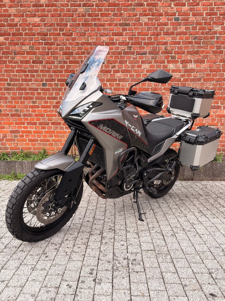 Moto Morini X-Cape 650 met kofferset, Moto morini, 2 cilinders, Occasion, ABS