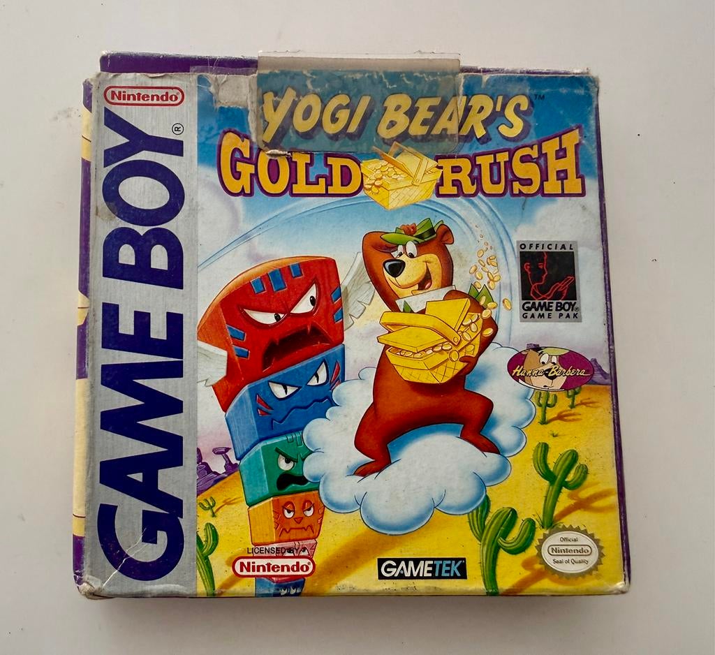 GB bndl-Yogi Bear/Power Rangers/Desert Strike, Enlèvement, Comme neuf