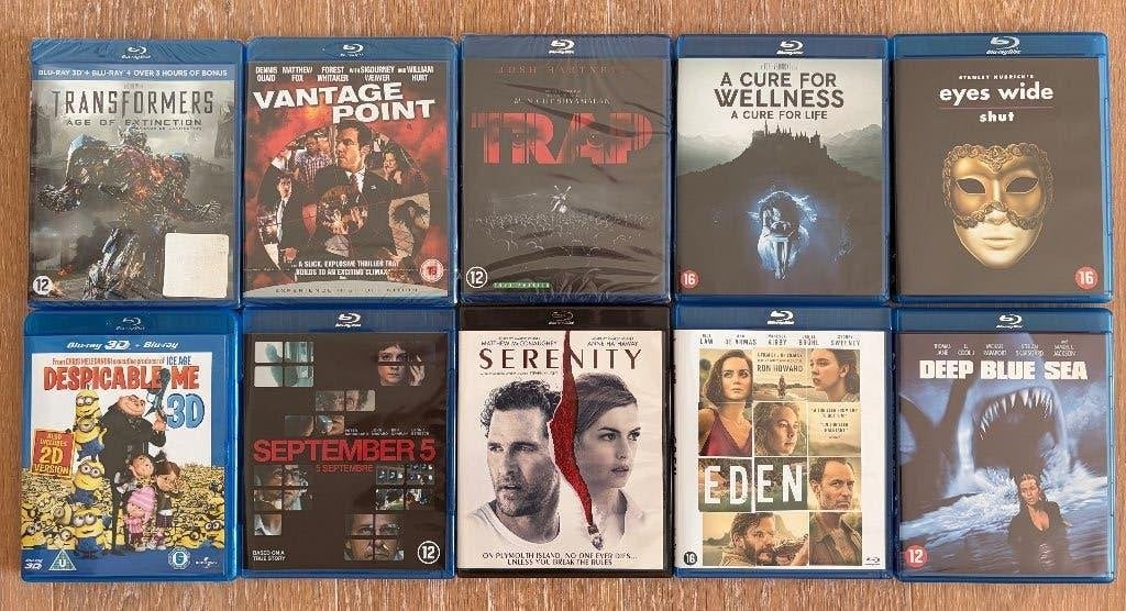 Opruiming blu ray collectie!, CD & DVD, Blu-ray, Thrillers et Policier, Anglais, Blu-ray, Envoi