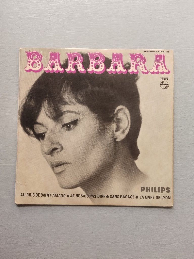 Barbara Au bois de saint amand, EP, Enlèvement ou Envoi, 7 inch, Utilisé