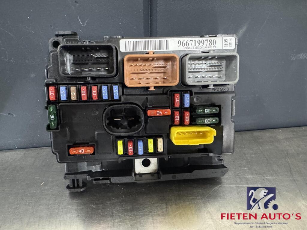 Zekeringkast BSM R09 Citroën Peugeot 9667199780 Deplhi, Utilisé, Citroen, Citroën, Enlèvement ou Envoi