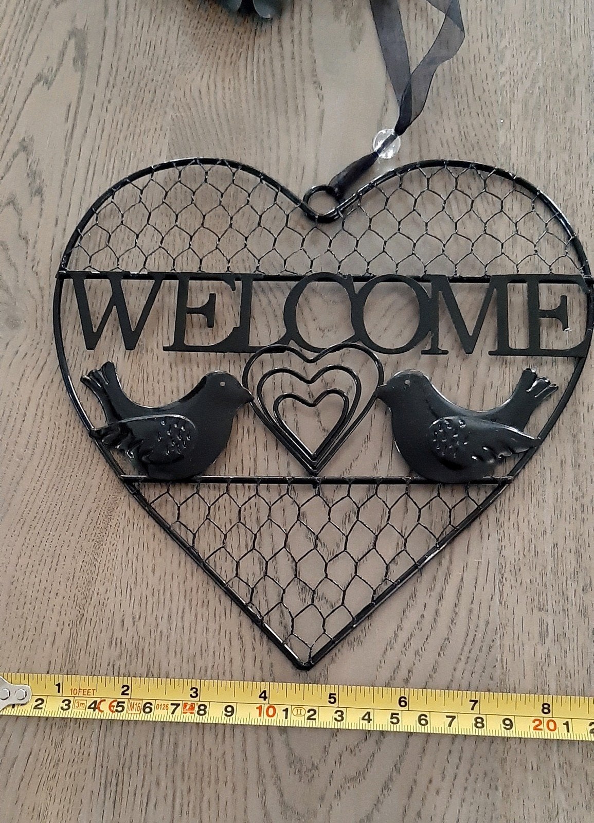 Pendentif en métal noir, Neuf, Enlèvement ou Envoi, Métal, Objet de décoration
