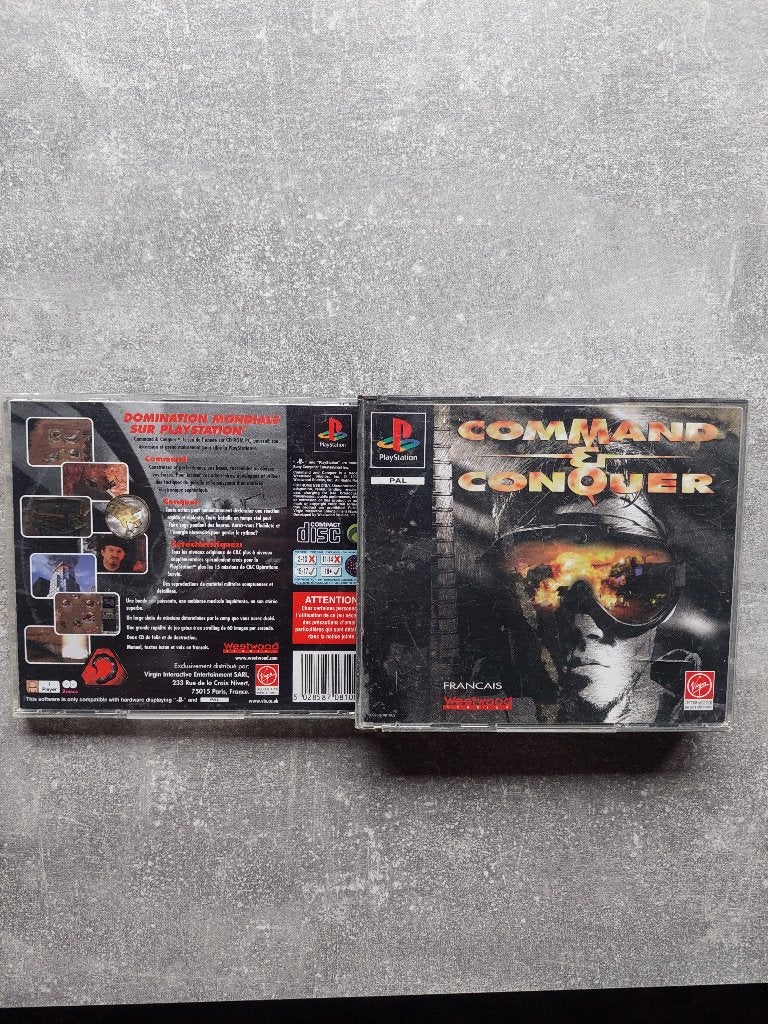 Command and conquer PS1, Games en Spelcomputers, Ophalen, Gebruikt, 1 speler, Strategie en Constructie
