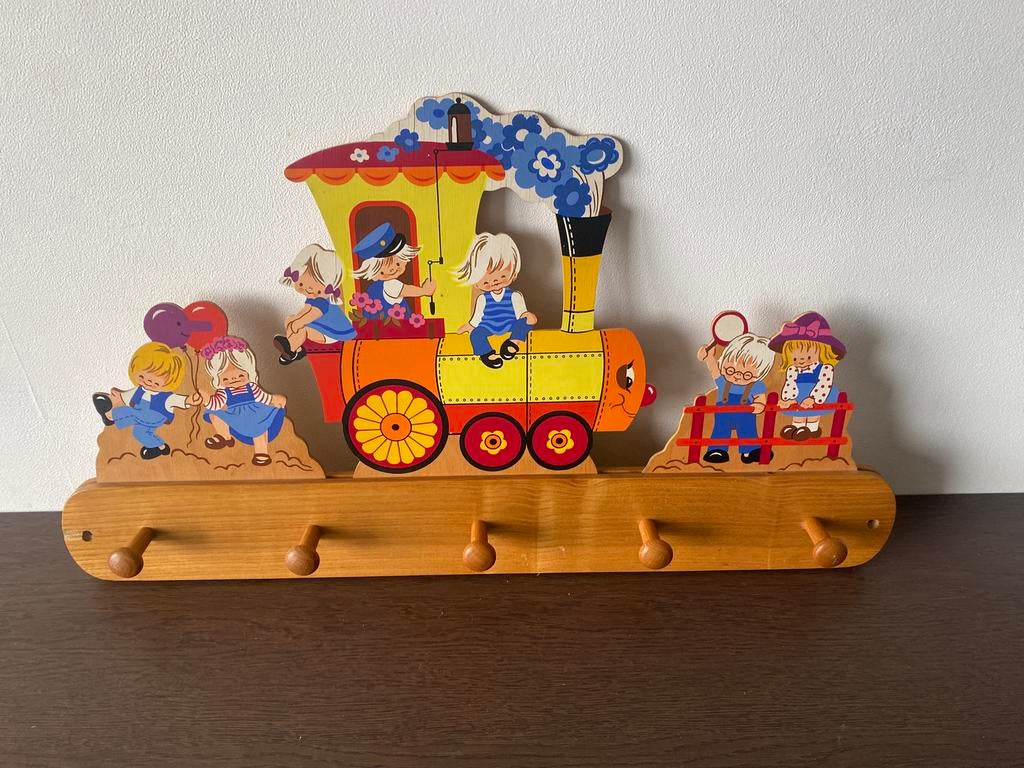 Vintage kinder kapstok Mertens kunst West-Germany, Ophalen, Zo goed als nieuw