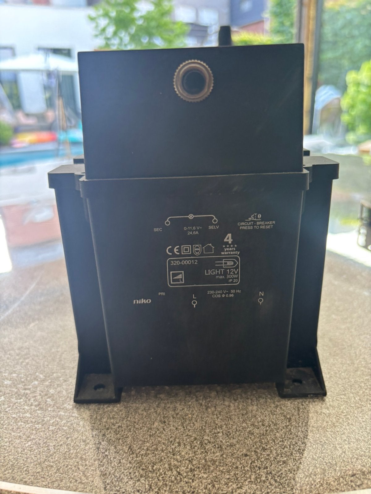 Niko transformator 300w 12v., Ophalen, Nieuw