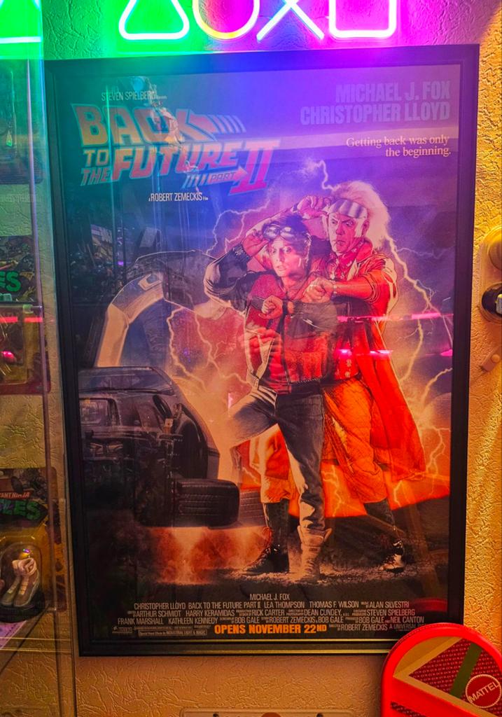 Affiche Back To The Future 2, Enlèvement