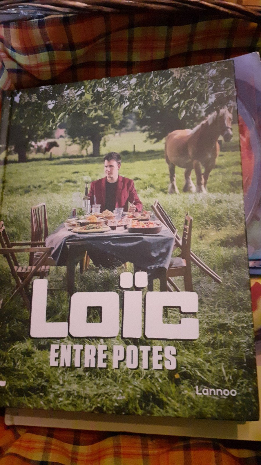 livre de recettes loïc entre potes, Livres, Enlèvement ou Envoi, Comme neuf, Loic van impe, Végétarien