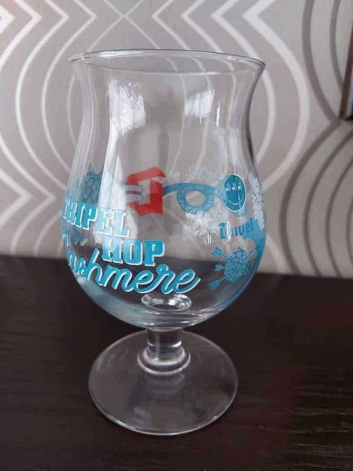 Duvel glas 'Cashmere', Ophalen of Verzenden, Bierglas