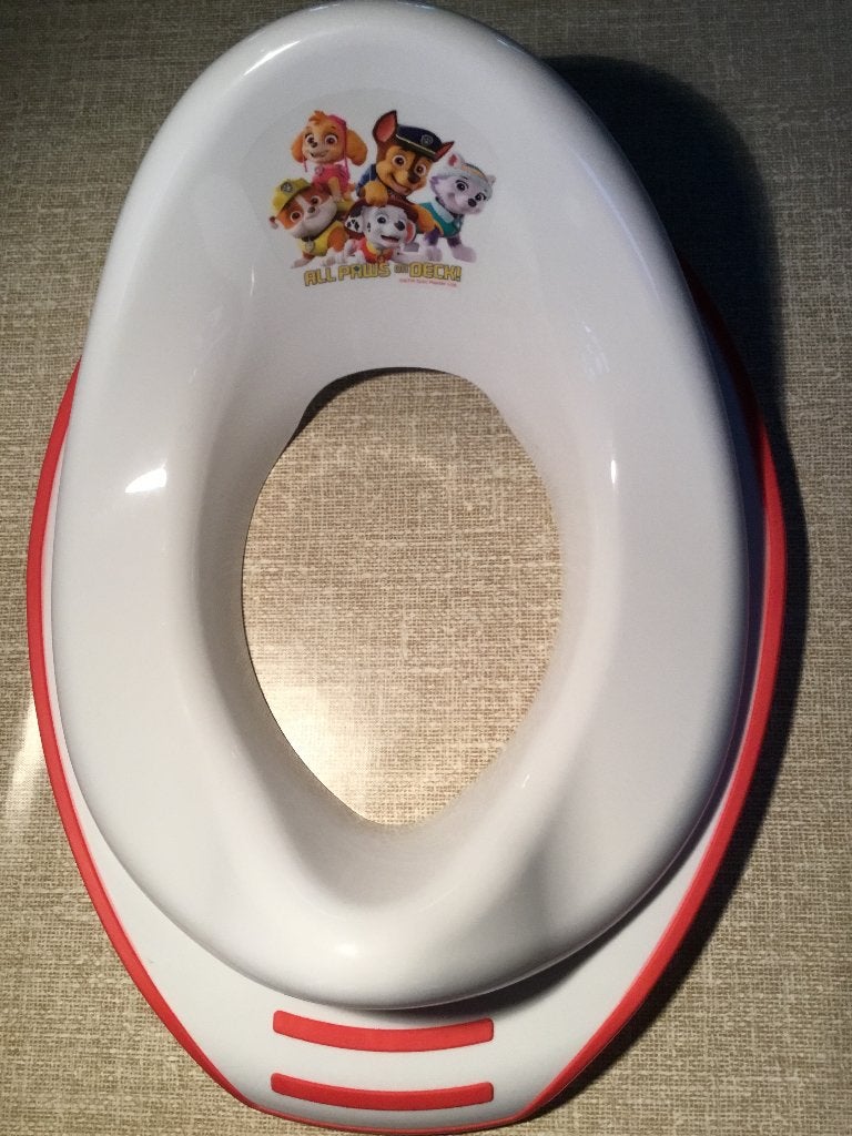 WC bril voor peuters, Ophalen